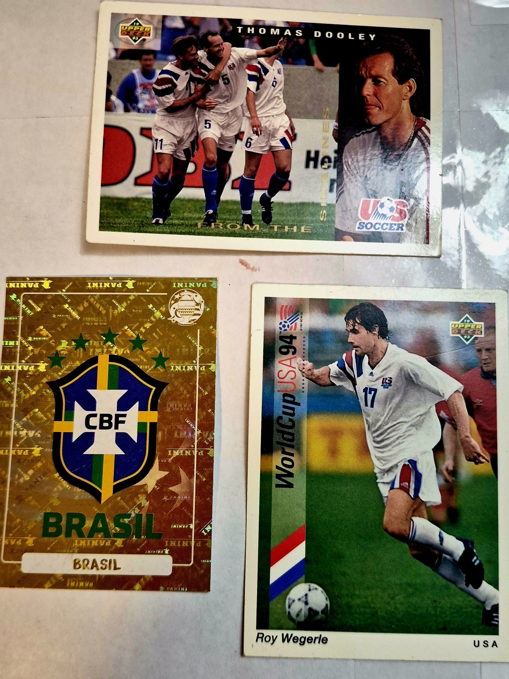 Soccer Trading Card Lot Brazil & USA
